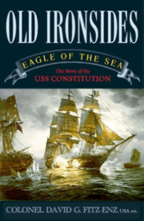 A book cover with an image of ships in the ocean.